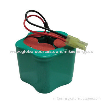 NiMH Battery Pack with 5000mAh Capacity, Suitable for Emergency Lamps